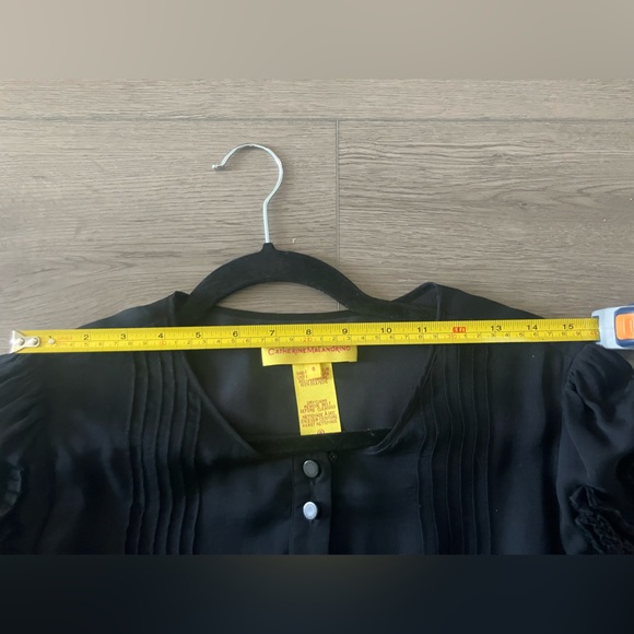 Catherine Malandrino Black Ruffle Dress - Picture 8 of 8